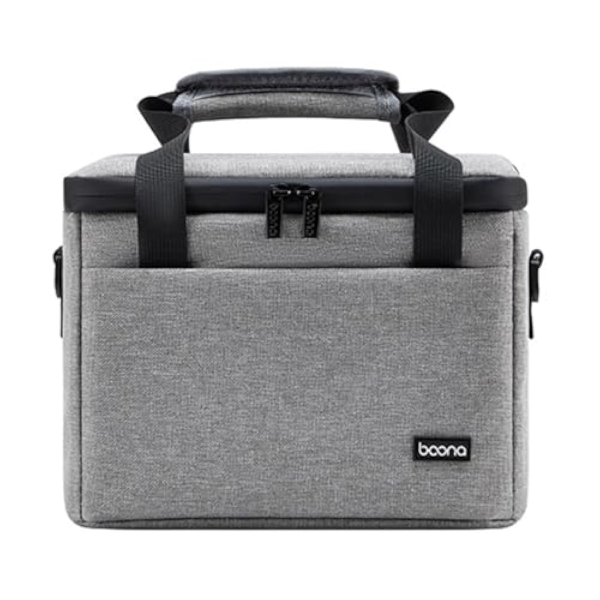 Stylish Projector Bag with Pockets, Grey