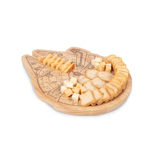 Tabla de cortar Millennium Falcon 16 pulgadas de Parawood miniatura 4