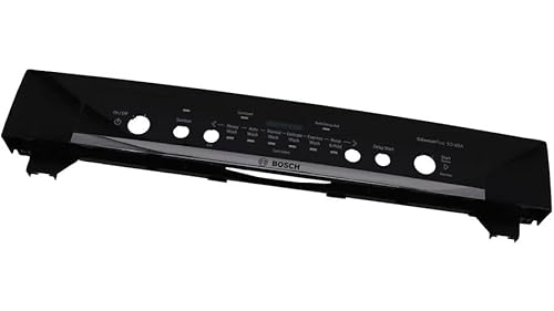 Bosch 00686741 Dishwasher Black Control Panel