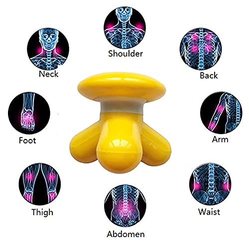 Image of Zarini Acupressure Mimo Electric Mini Massager - Powerful, Multipurpose & Portable (Multicolor)