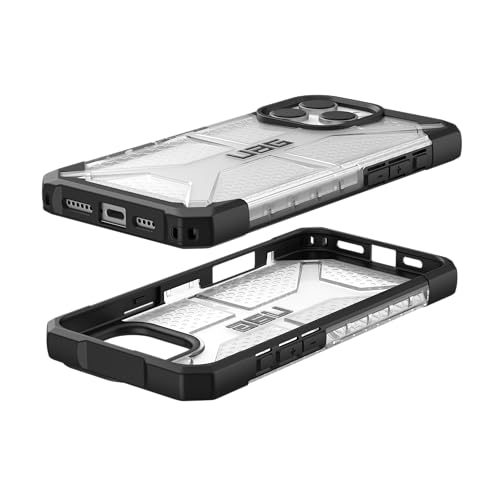 Image of Urban Armor Gear UAG Plasma Rugged Lightweight Slim Shockproof Protective Case /Cover Compatible with iPhone 16 Pro Max (6.9-Inch) (2024), Wireless Charging Compatible - Ice