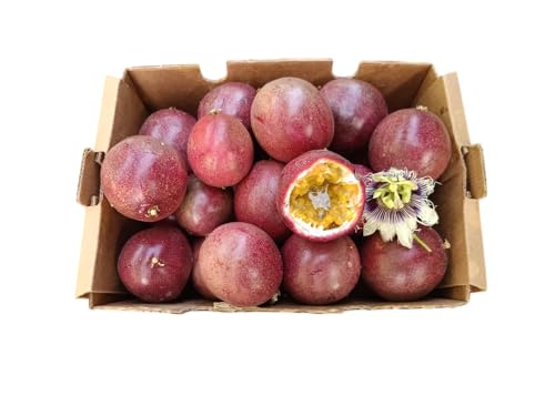 Vitalem – Maracuyá Fresca 3kg (20-32 piezas)| Fruta de la Pasión | Fruta Tropical 100% Natural y Sostenible | Cultivo Local Málaga | Ideal para Smothies, Batidos y Yogurt