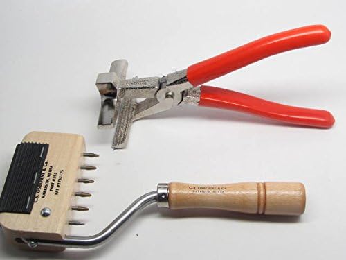 UJ Ramelson Co Osborne 250 253 Webbing Stretcher Canvas Leather Pliers Upholstery Tool