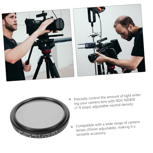 Filtro ND variable para cámara Toddmomy de densidad ajustable y diseño ultra delgado para lentes 3