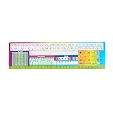 Really Good Stuff Zaner-Bloser Print & Cursive Self-Adhesive Deluxe Plastic Desktop Helpers - Set of 24, Student Desk Name Tags, Durable, Easy-to-Use, and Functional