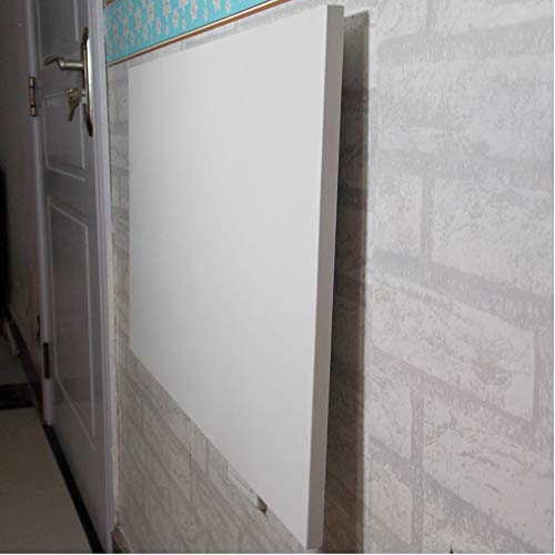Table de cuisine murale blanche pliable idéale pour petits espaces 100cm