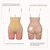 Lover-Beauty Butt Lifting Shapewear for Women Tummy Control Fajas BBL Shorts Butt Lifter Seamless Body Shaper, Brown, 3XL/4XL