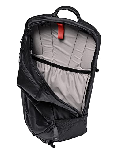 VAUDE Uphill 8 - Fahrrad-Rucksack mit 8 Liter Volumen - mit luftdurchlässigem Tragesystem, Schwarz