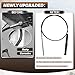 FQRANBO SSC13412 12FT Mechanical Rack & Pinion Steering Cable, Back Mount Rack Single Cable Compatible with Seastar SH5210P, SH5230P, SB39526P, SB39544P (NFB), Fits for SS14115 SS15115