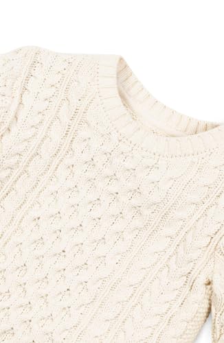 Image of Hope & Henry Boys' Long Sleeve Crew Neck Pullover Sweater | Premium Organic Cotton Pullover With A Soft Henley And Cozy Quilted Knit | Quality Construction Built For Cool-Weather