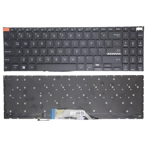 �m�[�g�p�\�R�����i ASUS Vivobook S 16X K5602ZA S5602ZA N5602ZA M5602QA M5602RA �p�m�[�g�p�\�R���L�[�{�[�h �o�b�N���C�g�t�� �č��� �u���b�N(N5602ZA)
