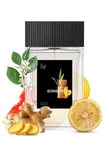Image of EM5 Ginger | Fresh Citrus Spicy Perfume | Long Lasting Unisex Daily Wear Fragrance | Made with Natural Essential Oils & Absolutes | Luxury Niche Perfume Gift for Him & Her | 50ml