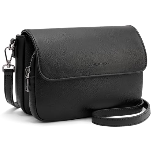GAEKEAO Crossbody Bags for Women Crossbody Purses Vegan Leather Cell Phone Purse Travel Shoulder Bag Handbags with Card Slots