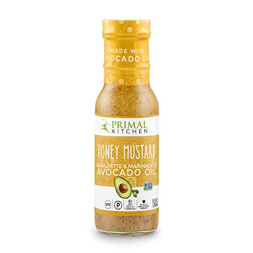 Primal Kitchen - Honey Mustard, Avocado Oil-Based Dressing and Marinade, Paleo Approved (8 Fl Oz), Pack of 1