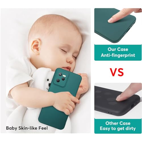Image of Jkobi Back Case Cover for Vivo IQOO Z9x 5G (Matte Finish Silicone with Inside Fiber Cloth)