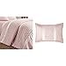 Catherine Lansfield Tagesdecke mit Pailletten, 240 x 260 cm & Pailletten-Kissenbezug, 2 Stück, Blush