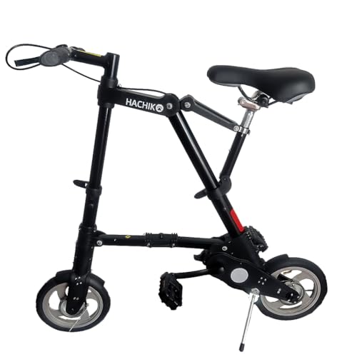 HACHIKO ܂肽ݎ] Cg] A^bike Bicycle y_] ܂ݎ X|[c AEghA wʂ sNjbN  [ܕt y ^ ~j (10C`Black (C^C))