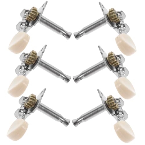 NULYLU Guitar Tuning Accessory Set 6pcs Guitar Tuners Folk Guitar Pegs High Stability Tuning Tools