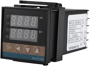 Controlador De Temperatura Digital PID, Display Digital HD De 220V Multisinal Totalmente Automático Ajustável Termostato Digital PID Controlador De Aquecedor PID Para Controle De Temperatura Inteligen