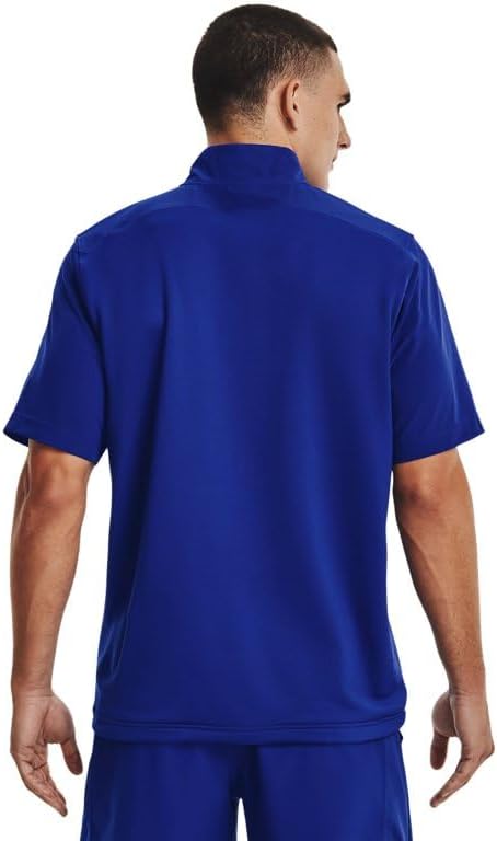 Motivate 2.0 Black Short Sleeve Pullover by Under Armour - Image 2