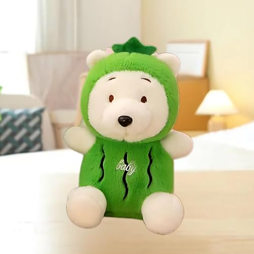 Image of Flufies Plush Toys - Snuggly and Aesthetic Stuff Plush Toys and Baby Toys - Soft Toys for Baby Girl and Baby Boy - Soft Toys for Girlfriend Gift (Pooh)