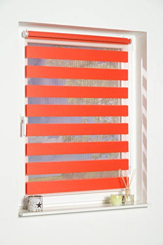 K-home Klemmfix Doppelrollo Andorra ohne Bohren Apricot 40 x 150 cm (B x L) K-home Klemmfix Doppelrollo Andorra ohne Bohren Apricot 40 x 150 cm (B x L)