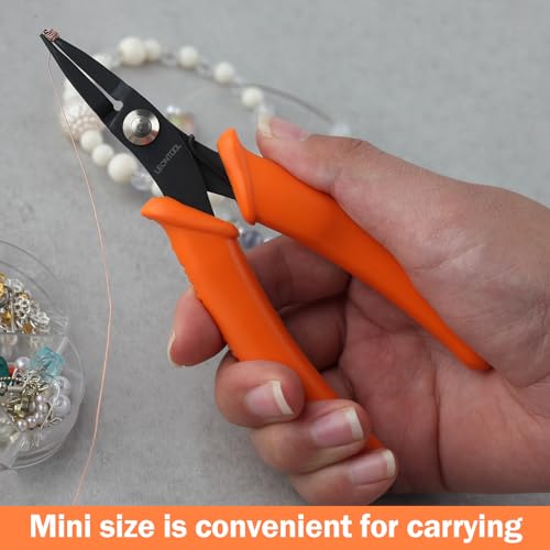 Image of 5-Inch Long Nose Pliers Specialty Pointed Nose Tweezer Nose Pliers