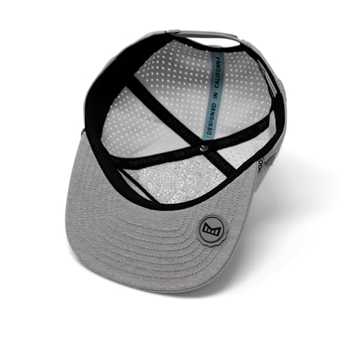 Image of melin Coronado Brick Hydro, Performance Snapback Hat, Water-Resistant Baseball Cap for Men & Women