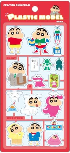 ティーズファクトリー クレヨンしんちゃん プラスチックモデル風シール しんちゃん 5562085