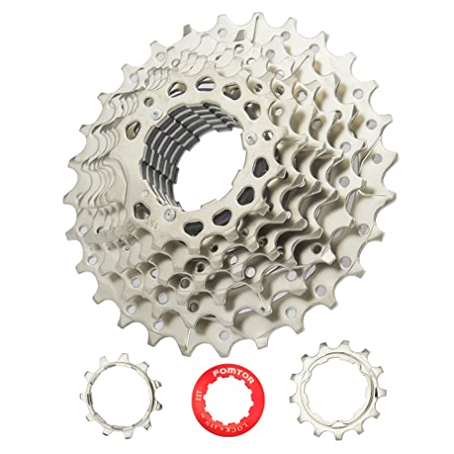 Cassette 8 vitesses 11-28T FOMTOR robuste pour transmission VTT