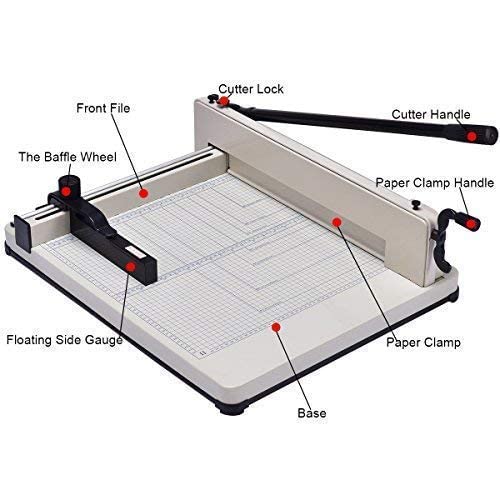 Image of Hellaro Paper Rim Cutter Manual A3+ Size Heavy Duty Can Cut Upto 500 Sheets at a time (A3+ Rim Cutter)