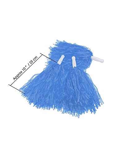  Lot de 12 pompons Cheerleader pour football ba...