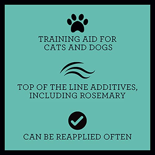 Trinova Off Furniture Spray - Deterrent for Pets, Cats, Dogs, Puppies, Kittens - Anti-Scratch Rosemary, Ginger, Geranium, Lemongrass Training Aid