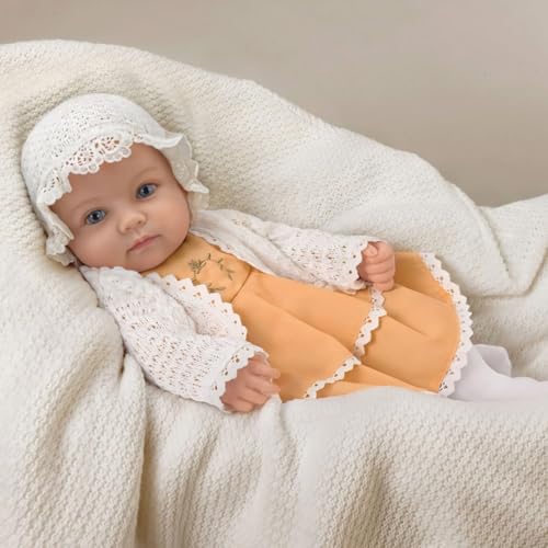Muñeca Reborn Realista Rosalie de 16.5 Pulgadas miniatura 4