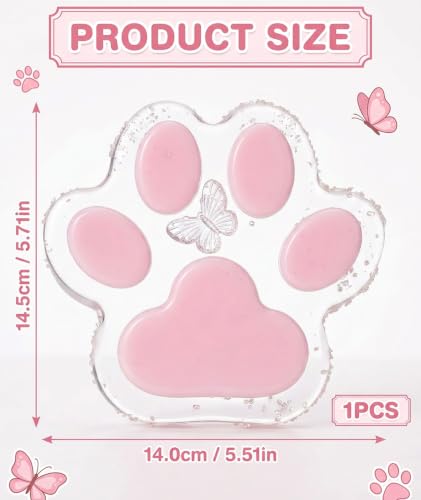 Image of 3PCS Taba Squishy Cat Paw, Taba Squishy for Relaxing Sensory Fidget Pinch Family for Kids Cat Paw Squeeze Cute Beautiful Cat Paw (whitep)