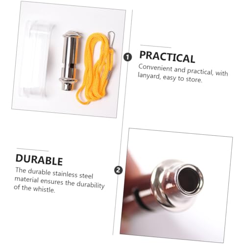 Set de 3 silbatos para entrenamiento de palomas y deportes miniatura 4