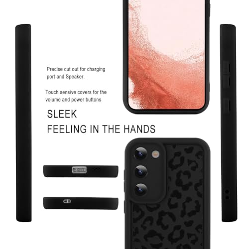 Image of Compatible with Samsung Galaxy S22 Plus Case, Black