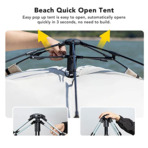 Carpa Pop up Kikumi para camping 3 a 4 personas miniatura 4