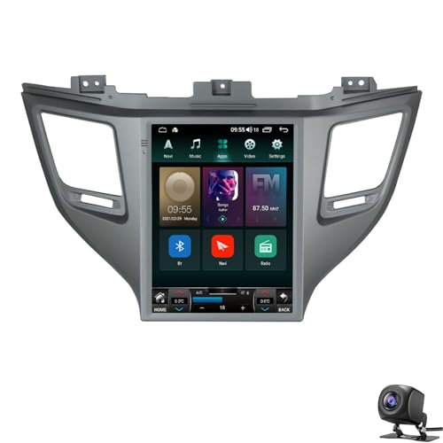 Estéreo Android 14 para Hyun-dai Tucson 2016-2018, Pantalla táctil de 9.7' CarPlay Android Auto...