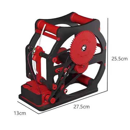 Zwijacz filamentu do drukarki 3D, elektryczny nawijacz materiałów eksploatacyjnych, regulowana prędkość, uruchamianie/zatrzymywanie jednym przyciskiem, precyzyjny pasek synchroniczny, idealny dla