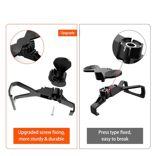 Mini Steering Wheel for Xbox One and for Xbox One S, Durable Controller Add-on Replacement Accessories for Racing Game, Black - Image 2