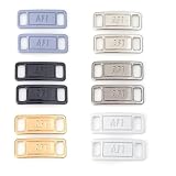 HQYBZP 12 Pcs AF1 Metal Tag,Schuhschmuck,Schnürsenkel für Wanderschuhe,Schnürsenkel Anhänger,Schuhschmuck Schuhanhänger für Diy Sneaker Kits,Schuhzubehör Dekoration,Turnschuhe Schnürsenke