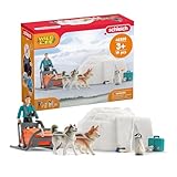 Schleich 42558 Expedición a la Antártida, a Partir de 3 años, Wild Life - playset, 19 Piezas