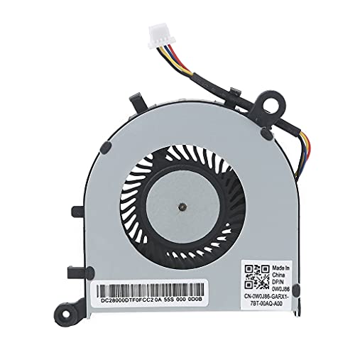 Riiichflowshop Ventilador de CPU para computadora portátil XPS13 9343 9350 9360 Ventilador de enfriamiento de CPU DFS150505000T FFH0 0XHT5V XHT5V DC28000F2F0