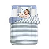 Los barandillas de la cama son hipoalergénicos, no tóxicos, libres de PHALAL y BPA. Más seguro y más cómodo para su niño durmiente.