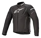 Sistema de Aireación : Si Alpinestars Chaqueta moto T-jaws V3 Waterproof Jacket Black, BLACK, L