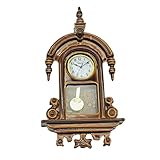 【Fai finta di giocare a giocattoli】: mini orologio romano modello di simulazione della casa delle bambole, puoi fingere di decorare la scena delle tue bambole.