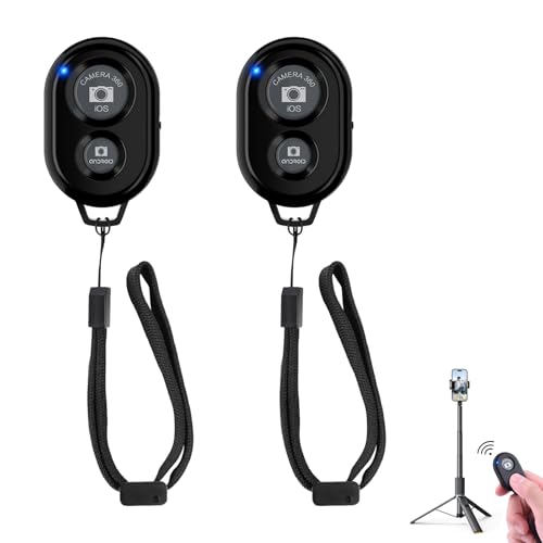Design leggero con versatilità portatile: questo telecomando Bluetooth tascabile per fotocamera viene fornito con un cinturino da polso resistente, che lo rende facile da trasportare in tutte le tue avventure. Attaccalo al polso, aggancialo allo zaino o infilalo in tasca.