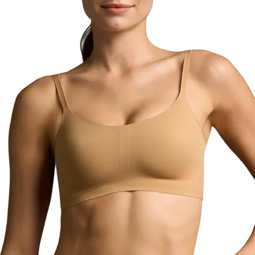 Image of EBY Seamless Support Bralette with Adjustable Straps, Bralettes for Women, Wireless Bra for Women