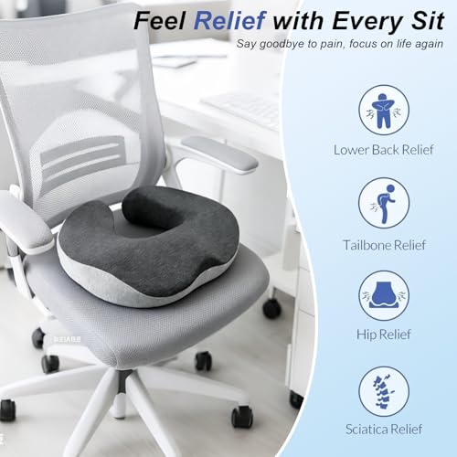 Coussin anti escarres et ergonomique avec housse lavable - 6